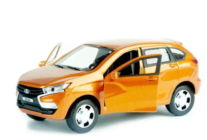 Легковой автомобиль Autotime (Autogrand) Lada XRay Гражданская (68266) 1:36 бронзовый-0