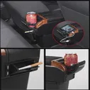 Подлокотник для Lada Vesta SW, Спортивная центральная консоль, подлокотник для хранения, с USB-интерфейсом для зарядки телефона (art.: 3920bd22e9d17)