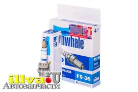 Свеча зажигания Finwhale FS36 Lada Vesta, Xray 16 клапанов 96476119, 25193474, 25186682