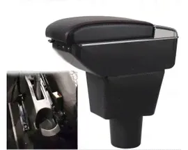Подлокотник для ВАЗ (Lada) XRAY 1 2015+ c USB красная строчка