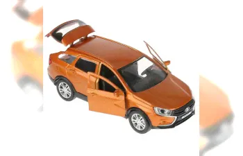 LADA VESTA SW Cross, оранжевый-2