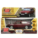 2108-12-CRY Машина металл LADA-2108 "СПУТНИК" 12 см, двери, багаж, инерц, вишневый, кор. Технопарк в кор.2*36шт 343354