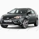 Бампер Lada Vesta SW Cross/Cross седан передний (шагрень) Lada 8450033685