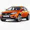 Бампер Lada Vesta SW Cross/Cross седан передний (шагрень) Lada 8450033685