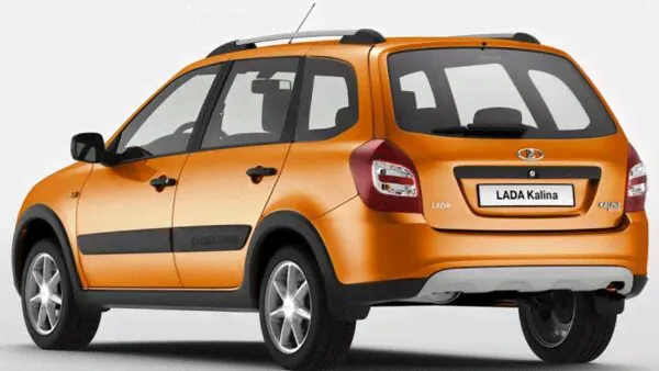 Бампер задний LADA Kalina Cross
