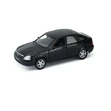 Модель машины Lada Priora, черная, 1:34-39