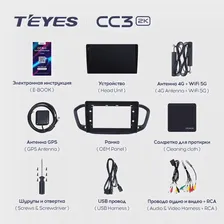 Магнитола Teyes CC3L 4-32 LADA Vesta 2023 NG 10.2" (F2)(A)