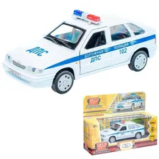 Игрушка Машина металл LADA -2114 "SAMARA" СПОРТ, 12 см, двер, баг, ин, зеленый ТЕХНОПАРК 2114-12SRT-