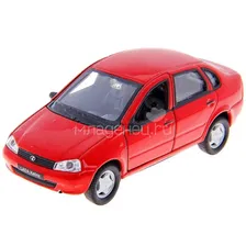 Машинка Autotime LADA KALINA гражданская 1:34