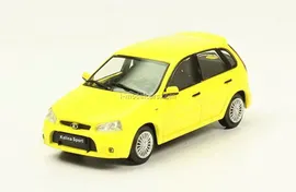 Lada Kalina Sport ВАЗ-1119 жёлтый Автолегенды СССР №281