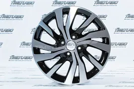 Диск литой Феникс-черный R16 на LADA Vesta, XRAY (без колпачка)