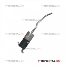 Глушитель основной на LADA XRAY из алюминизированной стали