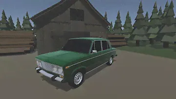 Lada 2106 Low poly