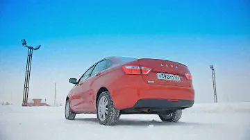 обзор Lada Vesta (Лада Веста), 1.6, робот АМТ #СТОК №1