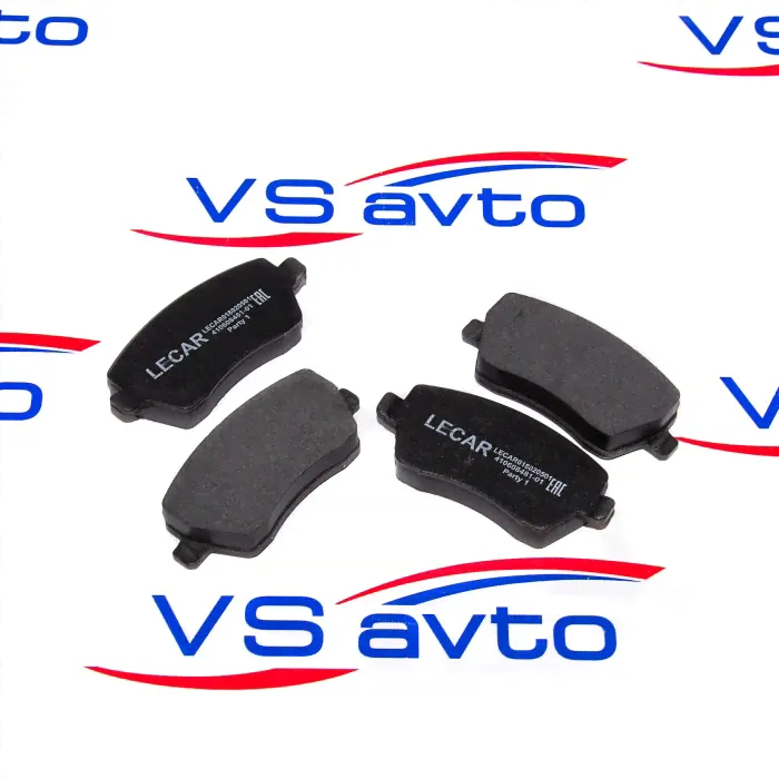 Комплект колодок тормоза переднего Lada Vesta (LECAR018020501)-0