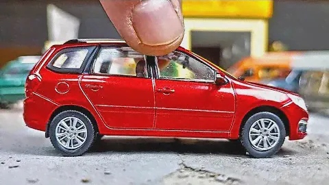 Моделька LADA GRANTA SW 1/43. Автолегенды №24. Про машинки.