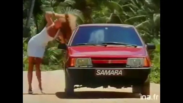 Французская реклама Lada-2109