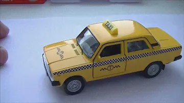 Обзор модели LADA 2107 Welly масштаб 1 38