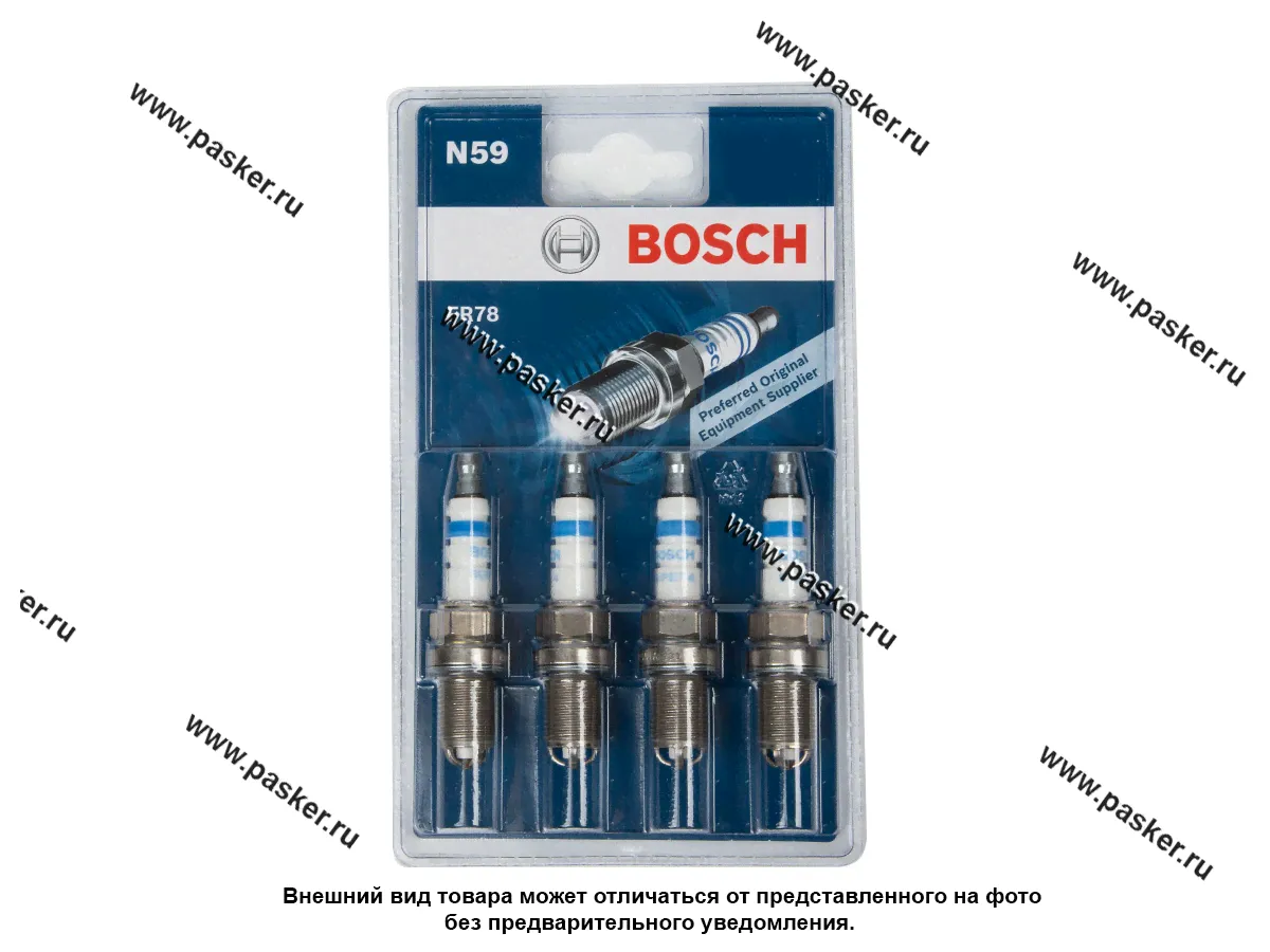 Свеча BOSCH LADA Largus ГАЗ Соболь Hyundai Sonata Kia Rio Peugeot EAT Skoda Octavia FR78