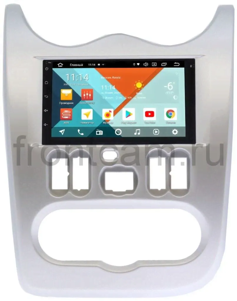 Штатная магнитола Lada Largus Wide Media KS7001QR-3/32-RP-RNLG-48 на Android 10 (DSP CarPlay 4G-SIM)-0