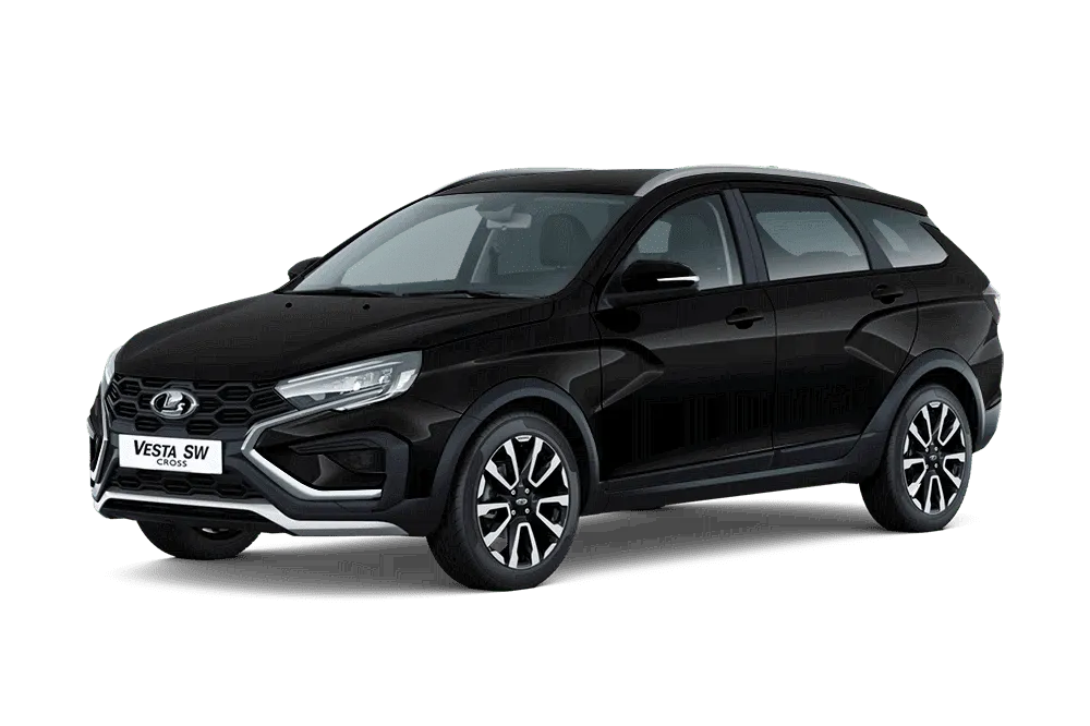 LADA Vesta SW Cross Enjoy'24, Черный, 2024 г.