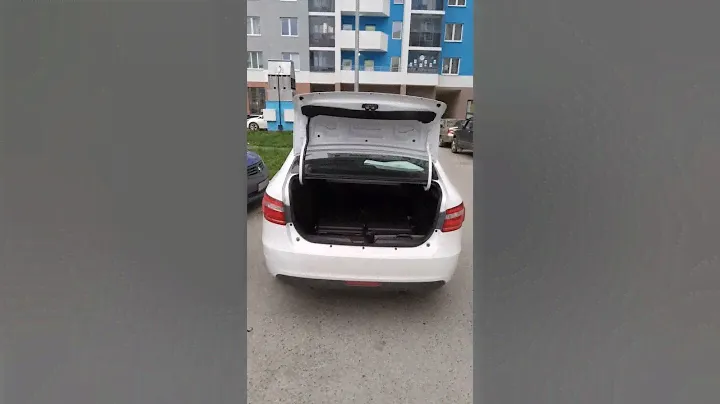 Автоматическое открывание багажника. LADA Vesta