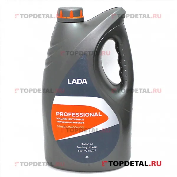 Масло моторное LADA PROFESSIONAL 5W-40, SL/CF, 4л (полусинтетика)-0