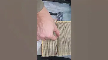 Сравниваем новый и старый фильтр воздуха для ЛАДА Граната