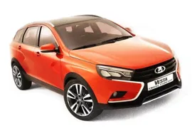 Ветровики оригинальные LADA VESTA с 2015- с нержавейкой