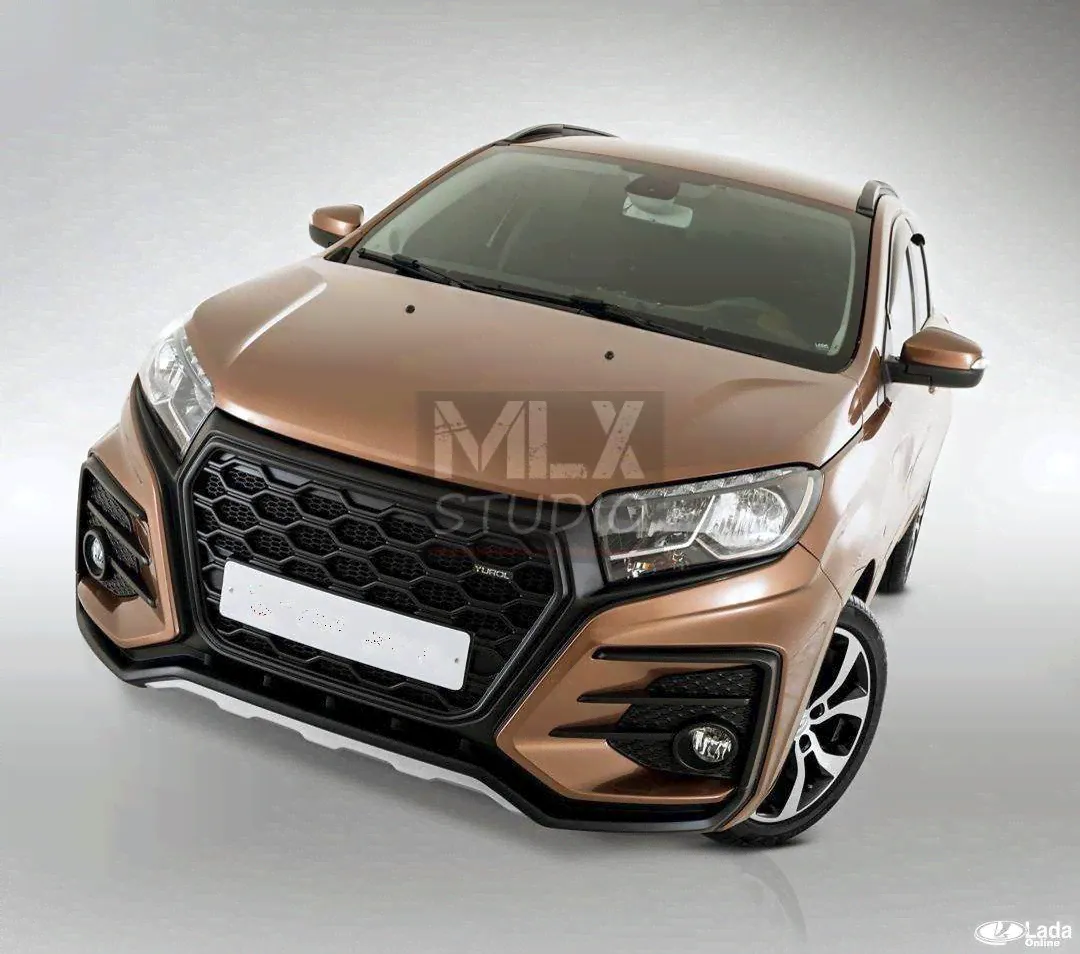 Бампер передний для Lada XRAY Тюнинг