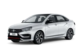 LADA Vesta Sportline Sportline Black/Обогрев руля, Белый, 2023 г.