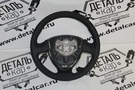 Рулевое колесо (руль) ПРИОРА SE нового образца трехспицевый в коже для Lada Priora 2