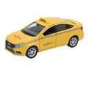 Машинка Welly Lada Vesta желтая 1:34-39