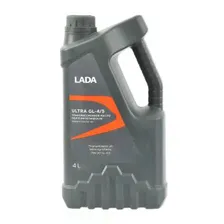 Масло трансмиссионное LADA ULTRA 75w90 Gl-4/5 полусинтетика 4 л 88888R75900400