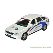 Машинка Welly Lada Priora Rally White (43645RY)