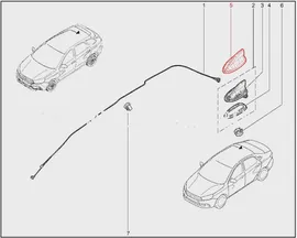 Антенна плавник для Lada Vesta SW, SW Cross, Sport
