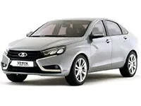 3D коврики в салон Lada Vesta 2015-н.в.
