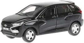Автомобиль металлический инерционный LADA XRAY 12 см Цвет Чёрный ТЕХНОПАРК XRAY-BK
