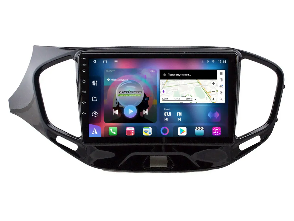 Штатная магнитола Lada Vesta 1 2015-2023 UNISON 09A4 4Gb/64Gb, 8 ядер (1205-09HA4)-3