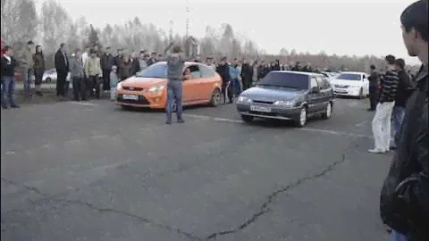 FORD FOCUC ST против LADA Samara 2114
