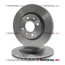 Диск тормозной передний Lada Largus (без АБС) (к-т 2 шт) 7701206339