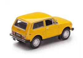 Масштабная модель ВАЗ-2121 Lada NIVA 1978 желтый 1:43