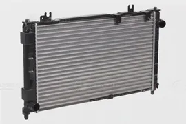 Радиатор охлаждения LUZAR (МКПП, АМТ без кондиционера) для Lada Granta, Kalina, Datsun