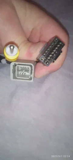 🛍 Автомобильный 16pin аудио жгут проводов FEELDO с USB-кабелем для Lada Vesta Aftermarket стерео Монтажный провод адаптер-1
