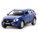 Модель ин. мет. "LADA Vesta SW Cross" 12см, двери, багаж, синий, кор. VESTA-CROSS-BU (Технопарк)