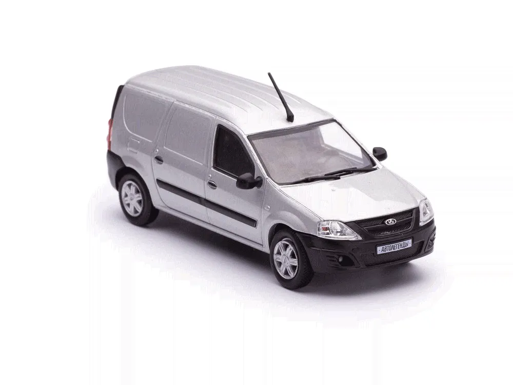 Масштабная модель LADA Largus Wagon фургон серый Ларгус (Dacia Logan) лучшая цена!