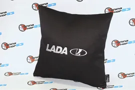 Подушка с надписью Lada
