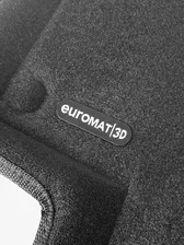 3D коврики Euromat для Lada Vesta (2015-), Lux, Серый