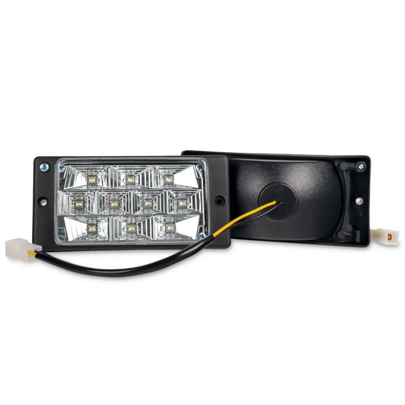 Противотуманные фары светодиодные (10LED) AVS PF-174L (12V 55A H3 LADA 2110-2112) 2шт белый-1