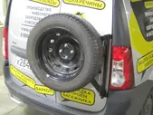 Кронштейн крепления запасного колеса ПТ Групп LADA Largus (Ларгус) 2012- черный, LLA330503